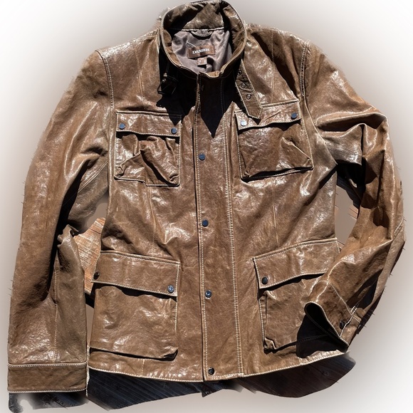 Danier Leather Jacket - Brown - Picture 2 of 5